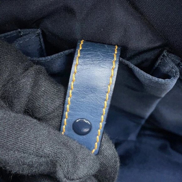 Dior Trotter double saddle bag Canvas/Leather Navy - Picture 10 of 16